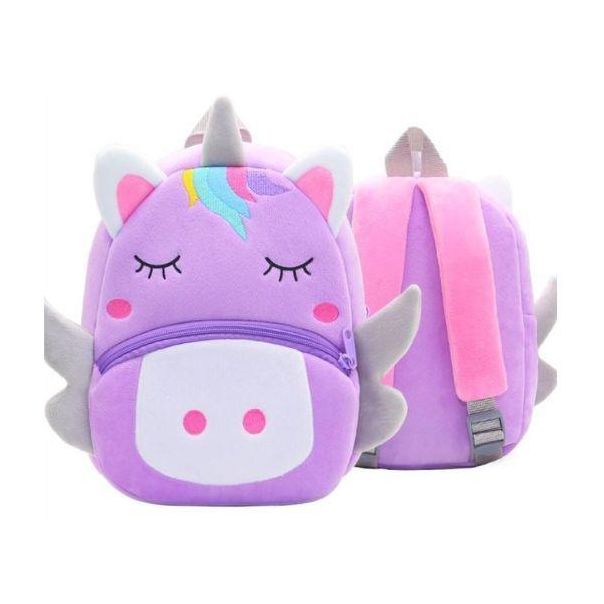 DJEČIJI PLIŠANI RANAC PINK UNICORN 10/0798